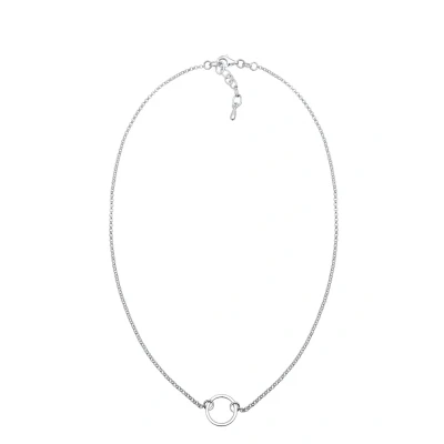 Abbildung von Elli Choker Halskette, Damen, Größe: 38, Silberfarben