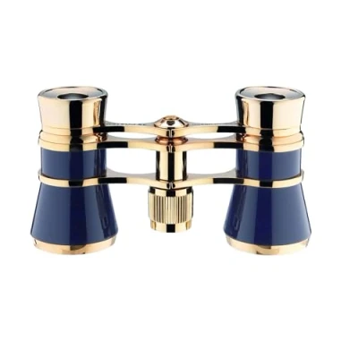 Abbildung von Eschenbach Optik Opernglas Glamour 3x25 mit 3X Vergrößerung, klein und handlich in blaugold