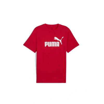 Abbildung von Puma LOGO TEE Tshirt print, Herren, Größe: XS, For all time red