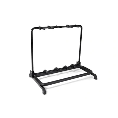 Abbildung von GEWA Gitarrenständer Multi 5 Gitarren, schwarz, auch für Roundback GS 105B