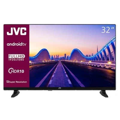 Abbildung von JVC 32 Zoll Fernseher Android TV (HD Ready Smart TV, HDR, Triple Tuner, Google Play Store) LT 32VAH3355 [2024]