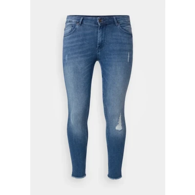 Abbildung von ONLY Carmakoma Carwilly Jeans Skinny Fit, Damen, Größe: 50, Medium blue denim