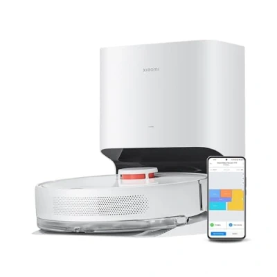 Abbildung von Xiaomi X10 Robot Vacuum Cleaner with Automatic Suction Station and Wiping Function, 4000 Pa, up to 180 min Running Time, 2.5 L Dust Bags, Robot, Laser Navigation, Pet Hair, Carpets