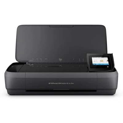 Abbildung von HP OfficeJet 250 mobiler Multifunktionsdrucker (Drucker Scanner, Kopierer, WLAN, ePrint, Wifi Direct, USB, 4800 x 1200 dpi) schwarz