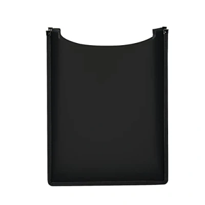 Abbildung von HERMA 19548 Heftbox A4 Schulranzen transparent schwarz, oben offen, Kinder Schulheftbox aus Plastik für Schnellhefter, Bücher, Schulhefte, Blöcke &amp; Unterlagen, stabile Heftmappe den Rucksack, 35 x 26 7 cm