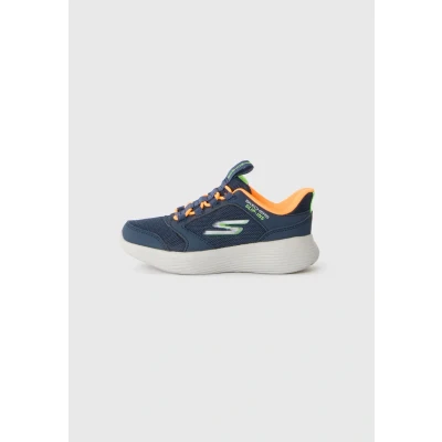 Abbildung von Skechers Performance GO RUN 400 V2 Sneaker low für Kinder, Größe: 29, Navy/orange/lime Schuhe