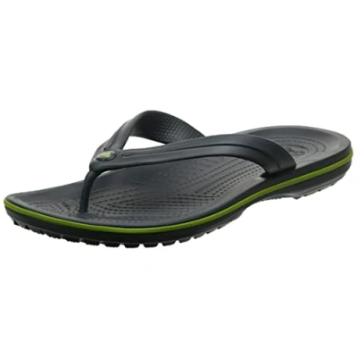 Abbildung von Crocs Crocband FLIP Badesandale, Größe: 46 47, Grey Schuhe