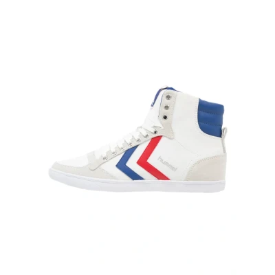 Abbildung von Hummel Slimmer Stadil Sneaker high, Größe: 36, White/blue/red Schuhe