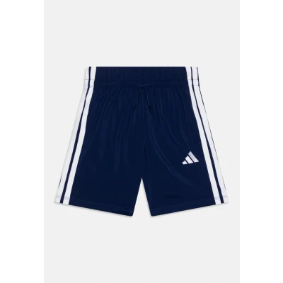 Abbildung von adidas Performance Junior Unisex kurze Sporthose für Kinder, Größe: 152, Dark blue/white