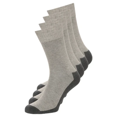 Abbildung von camano 4 PACK Sportsocken, Größe: 35 38, Grey