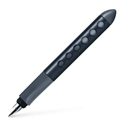 Abbildung von FABER CASTELL 149861 Schulfüller Scribolino für Linkshänder, Feder L, schwarz, 1 Stück