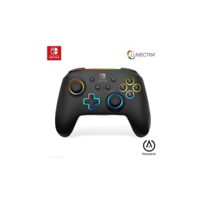 Abbildung von PowerA Enhanced wireless controller for Nintendo Switch with Lumectra, video game controller, gaming officially licensed, RGB
