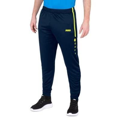 Abbildung von JAKO Unisex Kinder Active Trainingshose, Marine/Neongelb, 140 EU