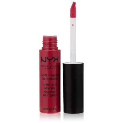 Abbildung von Nyx Professional Makeup SOFT Matte LIP Cream Flüssiger Lippenstift, Damen, Größe: 8 ml, 18 prague