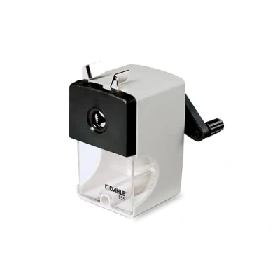 Abbildung von Dahle 00155 20094 Bleistiftspitzmaschine 155 mit Zwinge, 12 mm, grau
