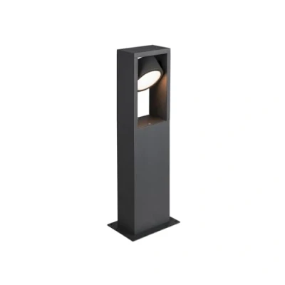 Abbildung von SLV ESKINA FRAME 45 Stehleuchte, LED Außen Beleuchtung für Wege, Eingänge, Outdoor Garten Lampe, Außenleuchte CCT switch 3000/4000K, IP65, 1200lm, Inside, anthrazit