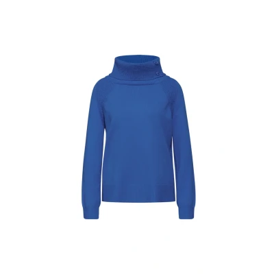 Abbildung von Street One Strickpullover, Damen, Größe: 38, Blau