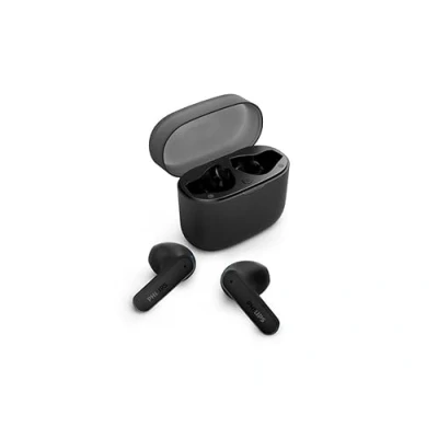 Abbildung von Philips TAT2149BK True Wireless In Ear Bluetooth Headphones Small Buds. Great Value Natural Sound. Dynamic bass, Pocket Sized Charging case, Clear Calls Black