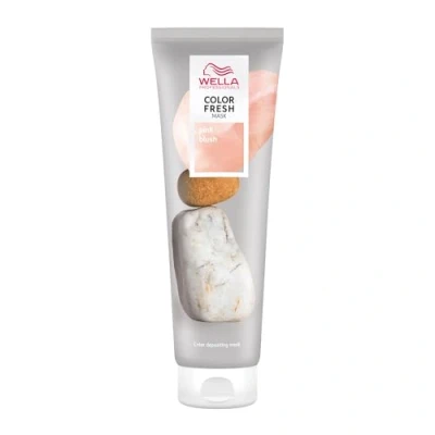 Abbildung von Wella Professionals Color Fresh Mask Pink Blush Farbauffrischende Haarmaske, Haartönung &amp; Haar Glossing von rosa Haarfarbe 150 ml