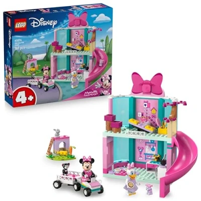 Abbildung von LEGO ǀ Disney Minnies Tierhotel BAU und Spielset zu Micky Maus Wunderhaus Bauspielzeug für Vorschulkinder mit 2 Mini Figuren Geschenk Mädchen Jungen ab 4 Jahren 43274