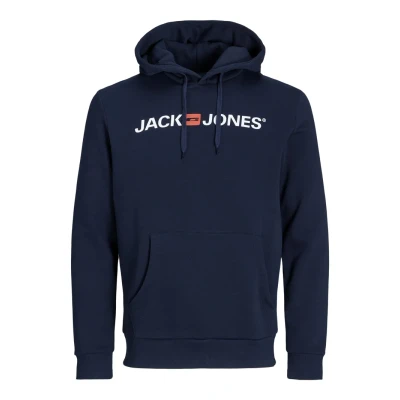 Abbildung von Jack &amp; Jones Kapuzenpullover, Herren, Größe: Large, Navy blazer