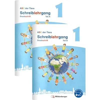 Abbildung von ABC der Tiere 1 Neubearbeitung Schreiblehrgang Druckschrift, Teil A und B (ABC 2023)
