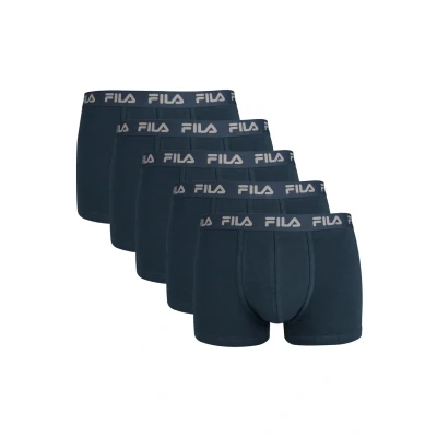 Abbildung von Fila Boxershorts 5 PACK Panties, Herren, Größe: XXL, Blau