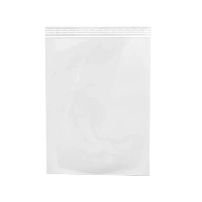 Abbildung von HeiGroup HeiZip 100 x Druckverschlussbeutel 120 170 mm ca. 0,5l, 90 my (extra stark), lebensmittelecht, transparent