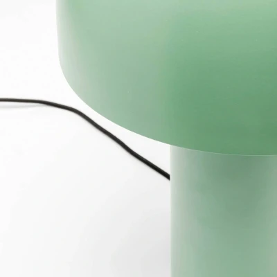 Abbildung von KARE Tischleuchte Loungy, grün, Stahl, Höhe 38 cm