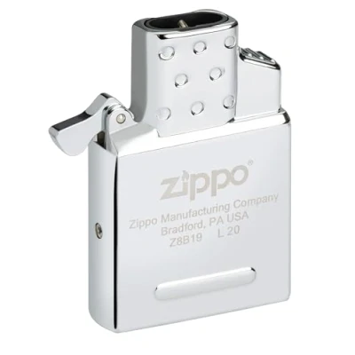 Abbildung von Zippo,2006813,Butane AA8Gas Insert DoubleFlame, Metall, Silber,6 cm
