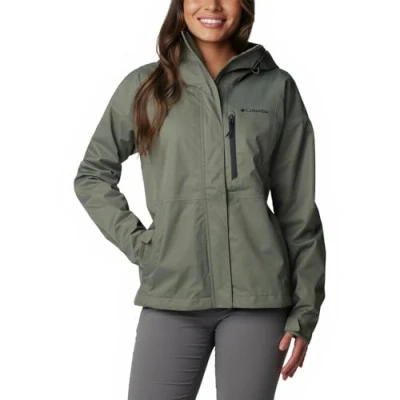 Abbildung von Columbia HIKEBOUND Jacket Hardshelljacke, Damen, Größe: Medium, Stone green