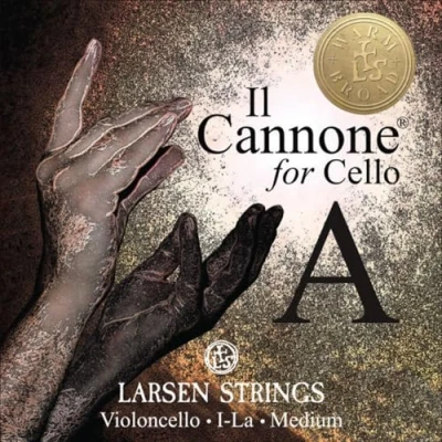 Abbildung von Larsen IL Cannone Cello Saiten A Stahl Warm &amp; Broad