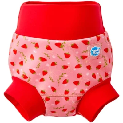 Abbildung von Splash About Happy Nappy Schwimmwindel, Strawberry Field, 3 6 monate