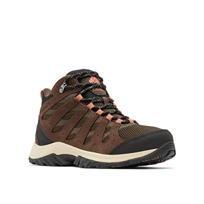 Abbildung von Columbia Redmond III MID Waterproof Hikingschuh, Damen, Größe: 41, Cordovan/dark coral Schuhe