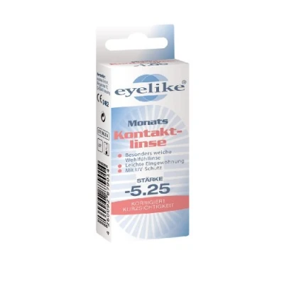 Abbildung von Eyelike Monatskontaktlinse, 4.25 Dioptrien, 1 Stück