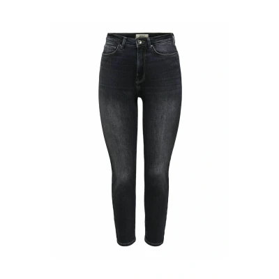 Abbildung von ONLY Onlemily HOHE Taille Jeans Slim Fit, Damen, Größe: 25x32, Washed black