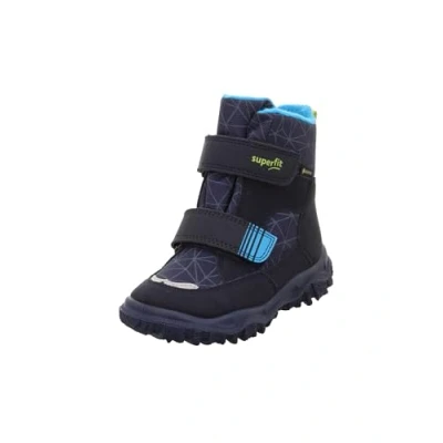 Abbildung von Superfit Jungen HUSKY warm gefütterte Gore Tex Schneestiefel, BLAU/TÜRKIS 8010, 33 EU