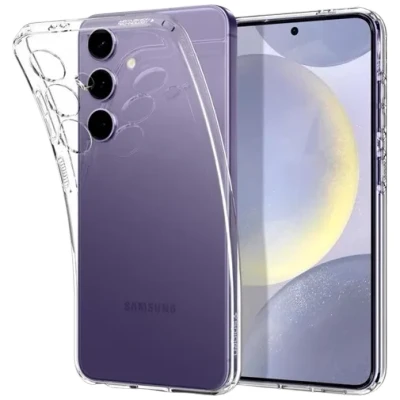 Abbildung von Spigen Liquid Crystal TPU Back Cover Durchsichtig Samsung Galaxy S24+
