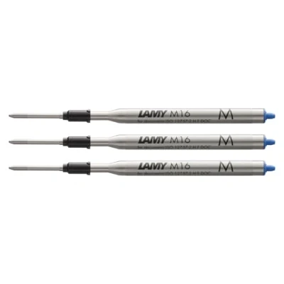 Abbildung von Lamy M16 Mine für ball point pen (3 x, blau M)