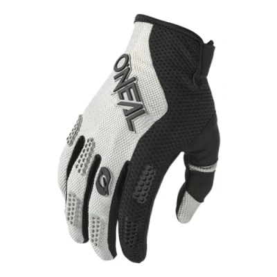 Abbildung von O&#039;NEAL Fahrrad &amp; Motocross Handschuhe MX MTB FR Downhill Passform, Luftdurchlässiges Material Element Glove RACEWEAR V.24 Erwachsene Schwarz Grau Größe M