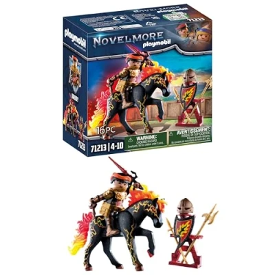 Abbildung von PLAYMOBIL Novelmore 71213 Burnham Raiders Feuerritter, Spielzeug für Kinder ab 4 Jahren