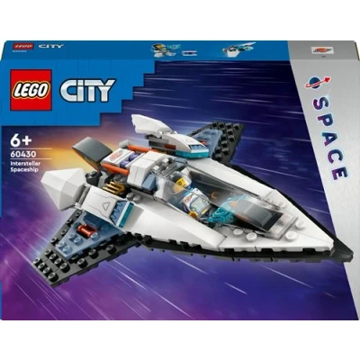Abbildung von Lego City Raumschiff, Weltraum Spielzeug mit Space Shuttle für Kinder zum Bauen, Jungen und Mädchen ab 6 Jahren, Set Astronaut Figur 60430