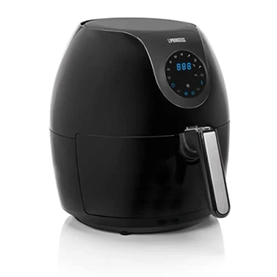 Abbildung von Princess XXL Heißluftfritteuse mit 5,2L, Digitales Touchscreen, 7 Programme, Ohne ÖL, 1700 W, Aerofryer 182050, Schwarz