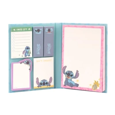Abbildung von Grupo Erik Notizblock Block Buch Disney Stitch Notizzettel für To Do Liste Einkaufszettel oder Einkaufsliste Offizieller Fanartikel