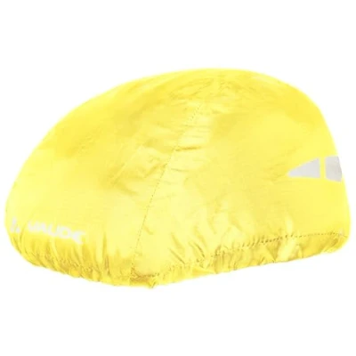 Abbildung von VAUDE Fahrradhelm Regenschutz in Gelb Fahrradhelmüberzug wasserdicht, winddicht &amp; atmungsaktiv, reflektierend, umweltfreundlich wasserabweisend mit Eco Finish