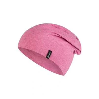 Abbildung von Sterntaler OCS Beanie Melange Mädchen Baby Mütze aus Singlejersey (Bio) weiche Kopfbedeckung mit Zwei Tragevarianten lässige Übergangsmütze für Babys &amp; Kinder pink Melange, Gr. 51
