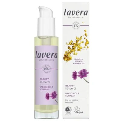 Abbildung von lavera Beauty Körperöl glattes Hautbild regenerierend &amp; feuchtigkeitsbewahrend vegan Naturkosmetik 100 ml