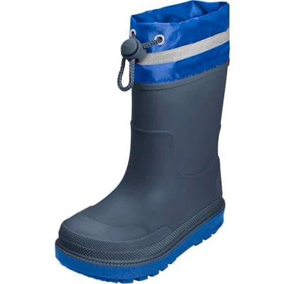 Abbildung von Playshoes Regenstiefel Gefüttert Unisex Kinder Gummistiefel, Marine Gefüttert, 29 EU