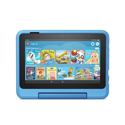 Abbildung von Kindgerechte Hülle für das Fire 7 Tablet (nur kompatibel mit der 12. Generation, 2022), Kinder ab 6 Jahren, Videospiele Design