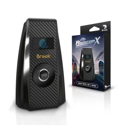 Abbildung von Brook Ras1ution X Racing Wheel Converter for Xbox Series XS, One, 360 60+ Steering Wheels Supported Force Feedback &amp; App Control